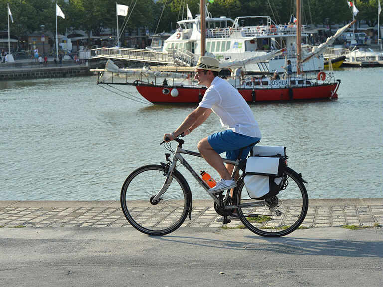 Parcours de la Vélodyssée à La Rochelle